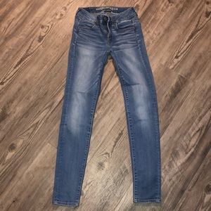 American Eagle skinny jegging size 00